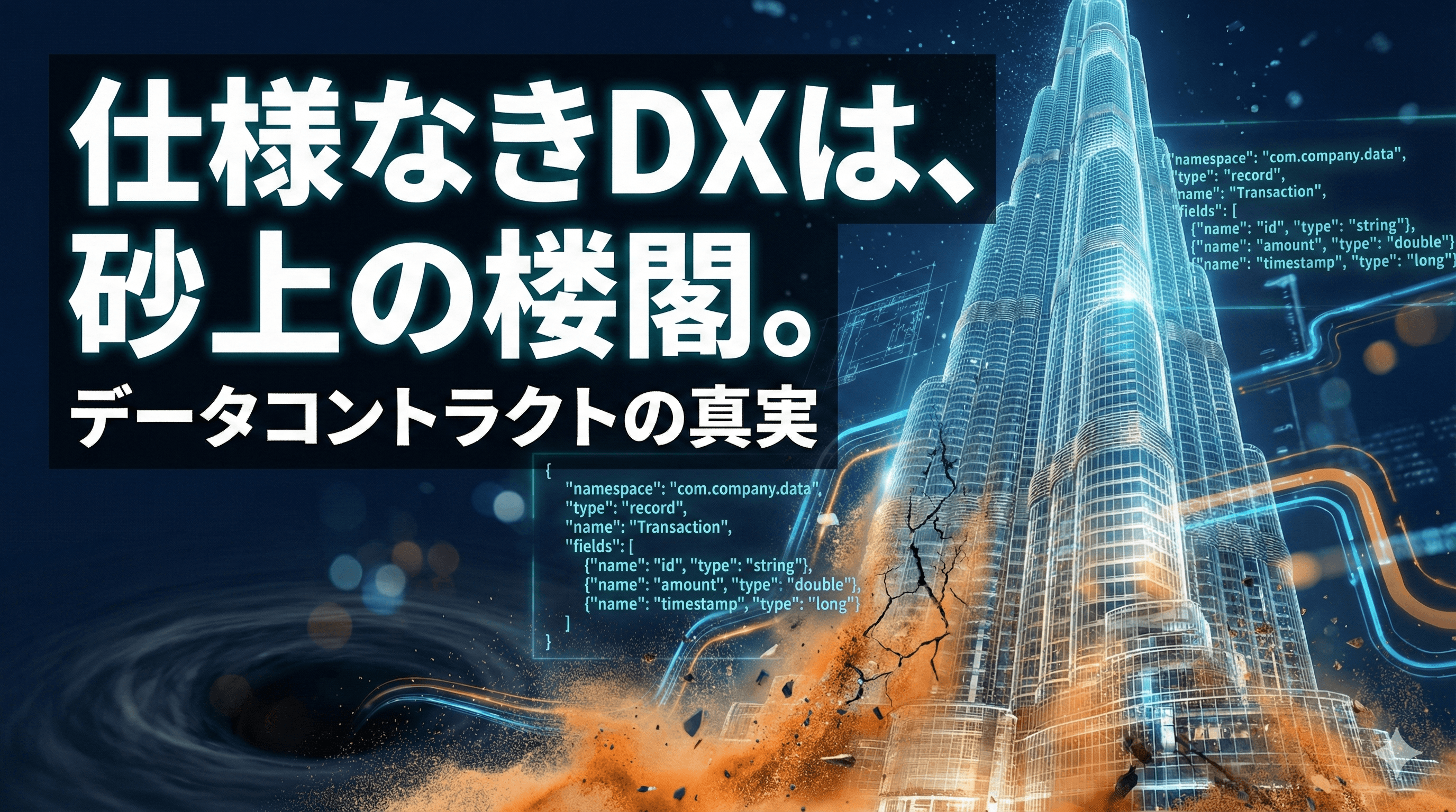 データコントラクトの空転:なぜ貴社のDXは「仕様(Specification)」なき砂上の楼閣に終わるのか