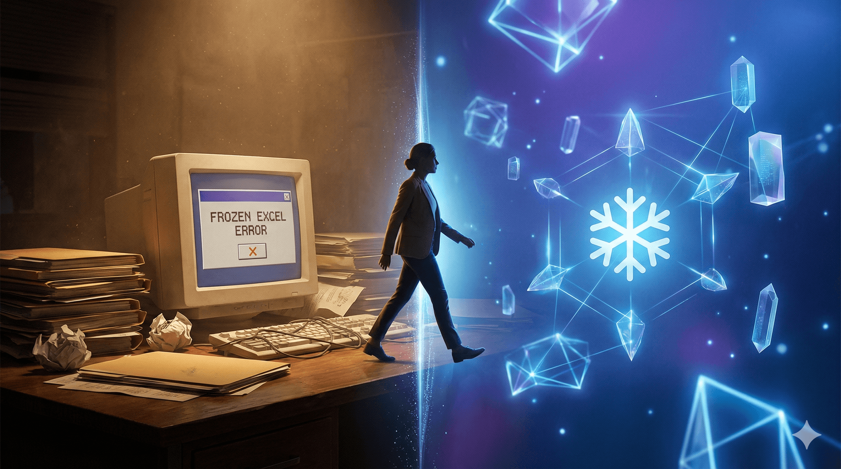 脱・Excel職人宣言。なぜ私は、会社に内緒で「Snowflake」を触り始めたのか?