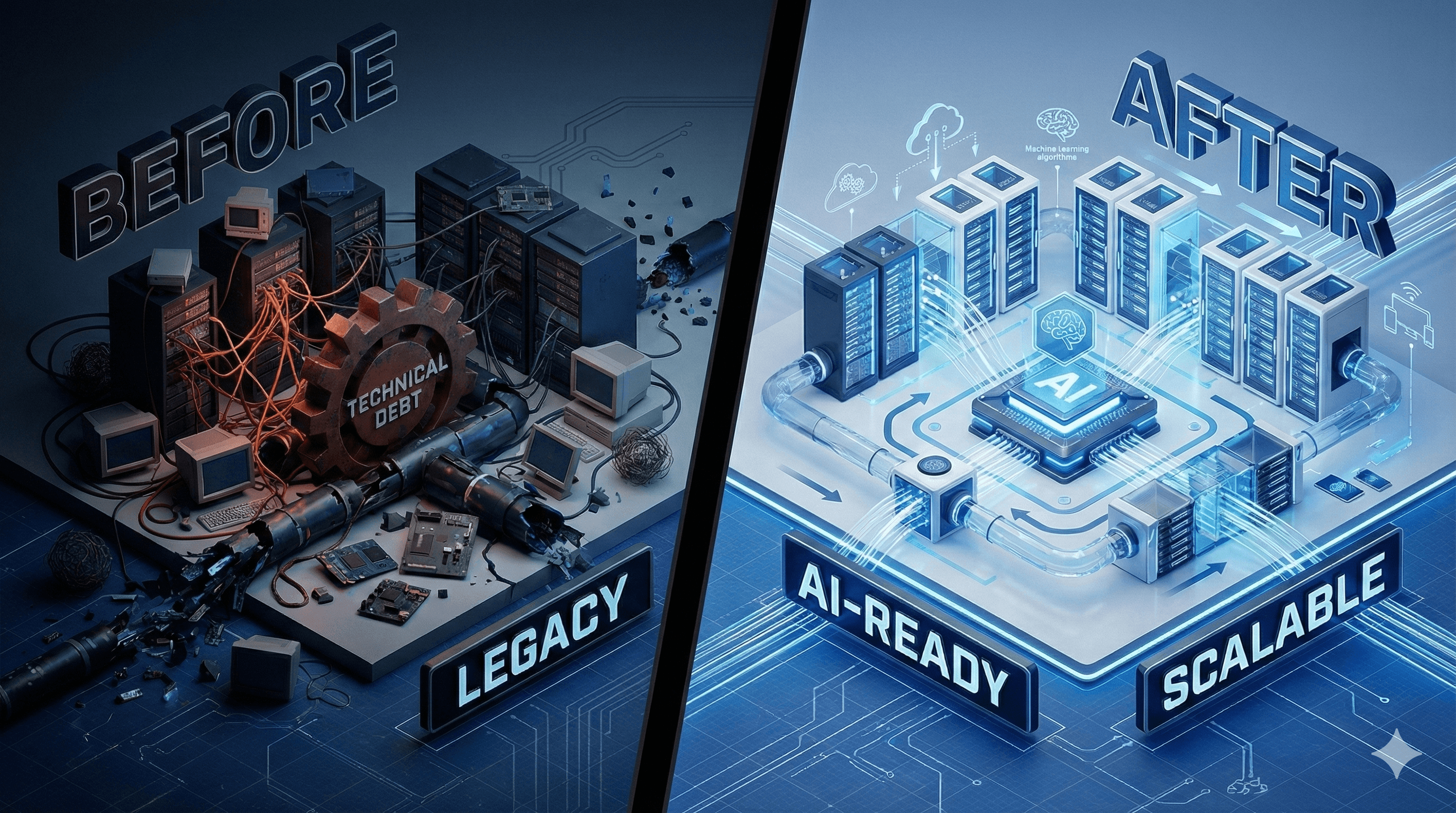 技術負債はAI導入の落とし穴?DX成功の鍵は「負債返済」と「負債管理」の二刀流